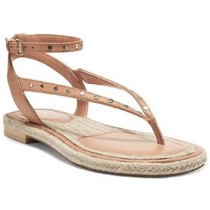 Vince Camuto Womens Kelmia Tan Leather Ankle Strap Strappy Sandals Shoes NWT